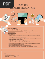 0NCM102 HEALTH ED Prelims