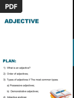 Adjectives Theory