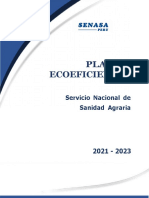 Plan de Ecoeficiencia 2021 2023 SENASA