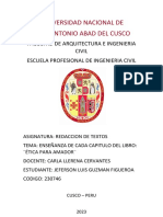 Enseñanza de Cada Capitulo PDF