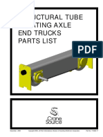 Shawbox Tube Rotating Axle ET Parts List 115326 17