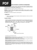 Caracterización de Diodos Con Efectos de Temperatura