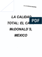 Caso Mac Donalds Estudio de Su Exito