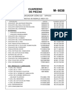 Cuaderno de Piezas - 125.002 HP400 Secundaria