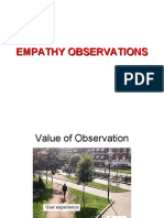 Empathy Observation