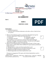 s4 Chemistry Paper 1 Set 1 Marking Guide