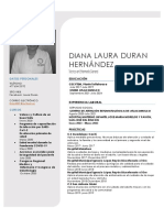 Diana Laura Duran HERNÁNDEZ CV