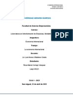 Unidad 1 - Actividad 2 - La Economoa Internacional