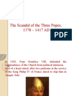 Scandal of The Three Popes