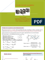 Design For Cyclic Loading