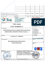 202 - Relazione Tecnica Specialistica - Impianti Meccanici