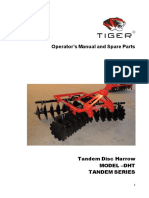 Tandem Disc Harrow Manual 1 18