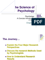 Chapter 1 Science Psychology