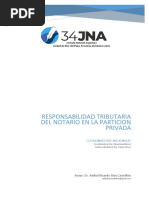 T3 RIOS Responsabilidad Tributaria Del Notario en La Particion Privada