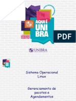 Aula 12 - SO Linux - Gerenciamento de Pacotes, e Agendamento de Tarefas