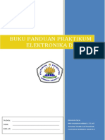 Modul Panduan Praktikum Elektronika