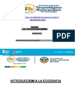 Fundamentos de La Ecografía