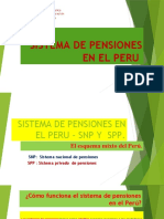 Sistema de Pensiones en El Peru - SNP y SPP