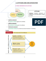 TOPIC 3 - Attitudes and Job Satisfaction