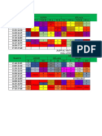 Jadwal Sementara Mapel Smp-Sma Annur Wahid