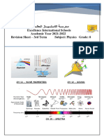 Physics G8 2021-22 3RD Term Revision Sheet