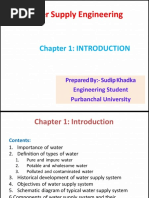 Water Supply Engineering Notes by Sudip Khadka