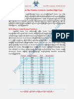 Conversions From One Number System To Another Digit Type: BCD (Binary Coded Decimal Numbers)