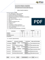 QUÍMICA ORGÁNICA II - Sílabo