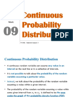 2019 Lecture 9 - Continuous Probablility Distribution 1 (1) - 2