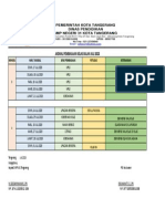 Jadwal Pembiasaan