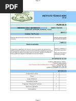 Plan de Aula Grado 3 - 4 Periodo