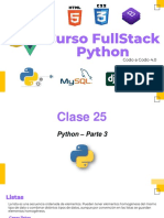 25 PYTHON Parte 3