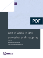 Use of GNSS in Land Surveying and Mapping - 3rd Edition