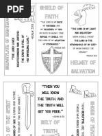 Armor of God Bookmarks