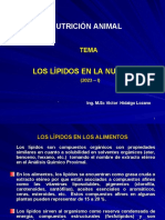 8) Los Lípidos en La Nutrición Animal