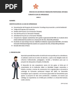 GFPI-F-135 Guía de Aprendizaje 1. Inducción. Tgo en Prevención y Control Ambiental. Jornada Noche Abril 2022