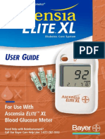 Ascensia ELITE XL Manual