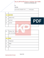 GATE 2023 Answer Key