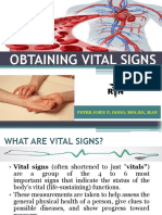 1.1 Obtaining Vital Signs