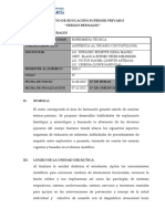 SILABO de Asistencia Al Usuario Con Patologías