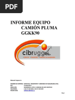 Informe Equipo Camión Pluma GGKK90