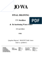 JOWA - UV Sterilizer and Rehardening Filter