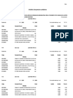 Análisis de Precios Unitarios: Página