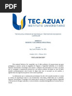 Modulo Higiene y Seguridad Industrial