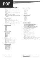 Unit 4 Answer Key and Audio Script