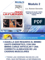 Evaluacion Postural, Calentamiento y Parte Final