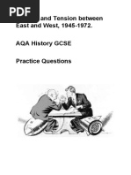 Cold War GCSE Practice Questions