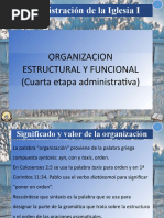 Administracion-de-la-Iglesia-I - Clase8 - 24julio2023 - Organización Estructural y Funcional