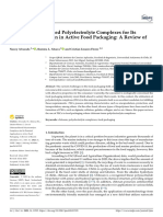 Use of Chitosan-Based Polyelectrolyte Complexes For Its Potential Application in Active Food Packaging: A Review of Recent Literature