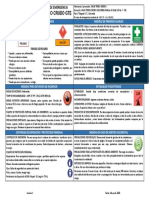 Tarjeta Emergencia Petroleo Crudo Gte Te